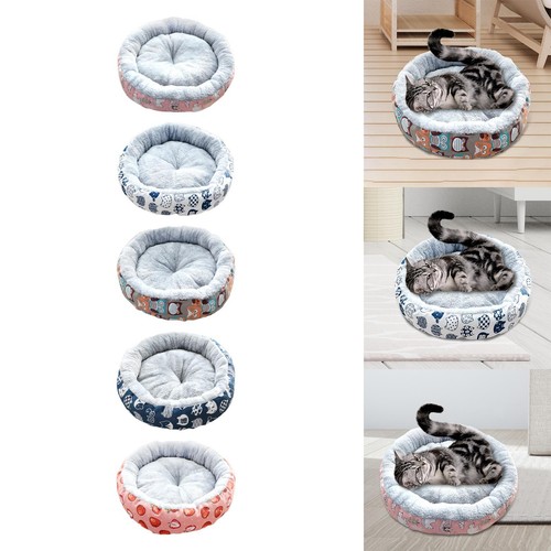 Lit rond pour - chat, coussin