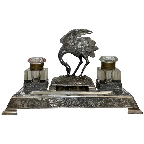 Victorien plat argent - victorien, crane