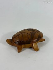 Porte-bijoux tortue en bois