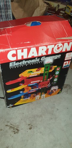 Jouet garage vintage charton - jouet,