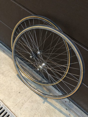 Wheel set tubular - set,