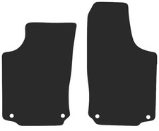 Tapis de sol en velours noir