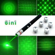POINTEUR LASER VERT +5PCS-KALEIDOSCOPES 10KM PUISSANT LONGUE PORTE CHASSE PECHE-