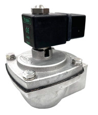 TURBO TFP series TF025NPUSST02ST  2/2 NC Angle Solenoid Pulse Valve G1" 24V DC