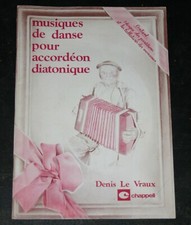 MUSIQUES DE DANSE POUR ACCORDEON DIATONIQUE DENIS LE VRAUZ ACCORDIAN 45 RECORD