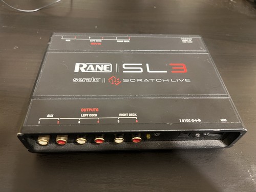 Rane sl3 scratch - live, serato