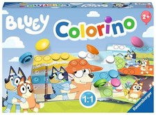 Ravensburger 22684 Bluey Colorino - Farb-Steckspiel für Kinder ab 2 Jahre, Klass
