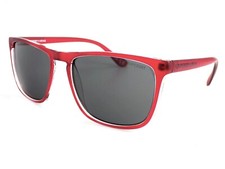 Superdry Shockwave Soleil Profond Mat Rouge Avec Gris Foncé CAT.3 Verres 143