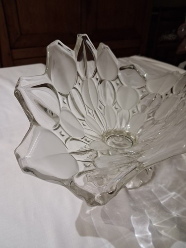 Coupe sur pied cristal/verre