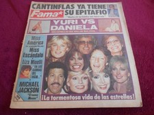 80s FAMA magazine YURI vs DANIELA ROMO tabloid ERIKA BUENFIL ELIZABETH TAYLOR