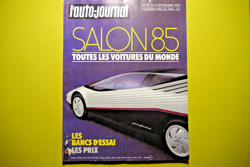 Auto journal spécial - l,