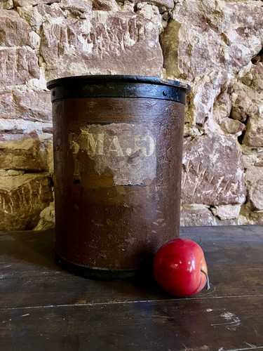 Ancien pot pharmacie - de, papier