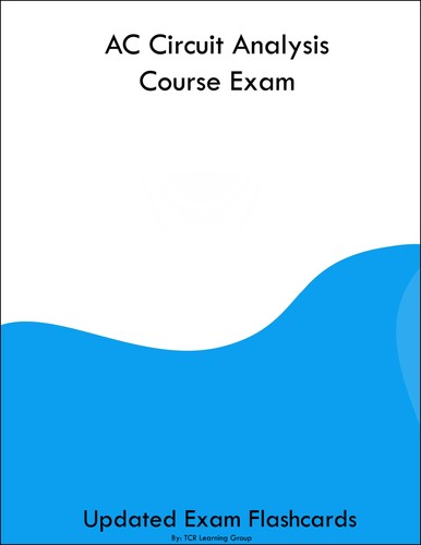 Circuit analysis course - ac,