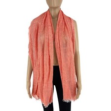 Part Deux Femme Écharpe Longue Rayée Rose