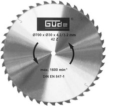 Lame de scie à bûches 700 x