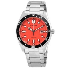 Citizen Eco-Drive Orange Dial