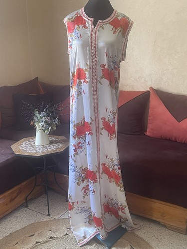 White floral chiffon 26 - white,