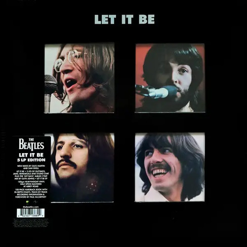 The beatles let vinyle - let, it