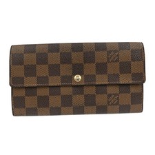 LOUIS VUITTON DAMIER PORTEFEUILLE SARAH WALLET N61734 CR2145 YQ00445