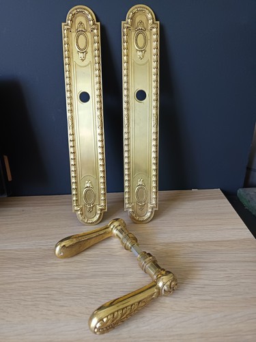 Ensemble poignées plaques - poignées, +