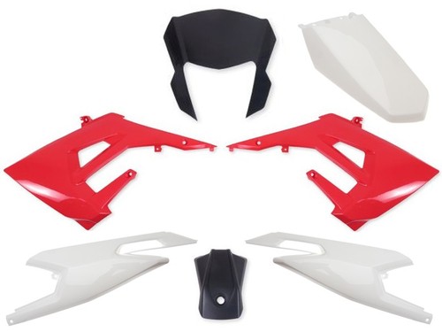 Kit carénages rouge blanc - carénages,