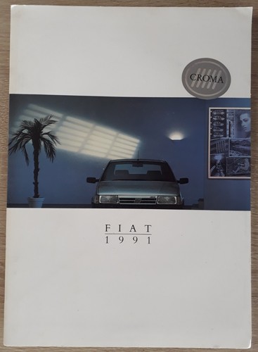 Fiat croma brochure pack 1991 - croma,