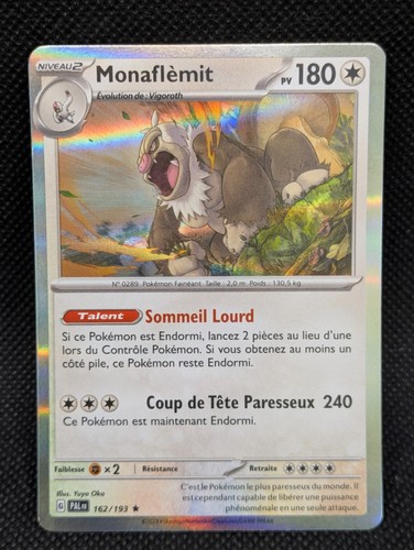 Carte pokemon monaflemit - carte,