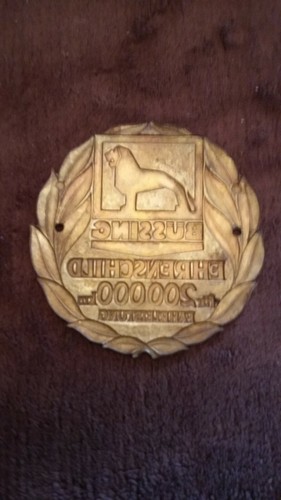 Plaque honneur büssing 200 - d'honneur,