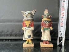 2 Mini Poupées Kachina en
