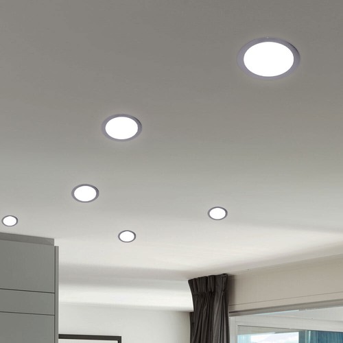 Spot encastré led chromé - led,