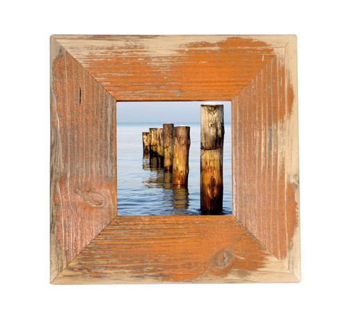 Cadre photo bois ancien - cadre,