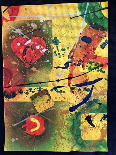 Art contemporain peinture