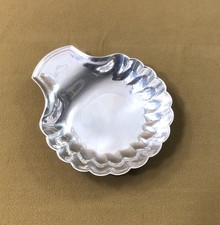 beurrier / coupe à glace sorbet CHRISTOFLE métal argenté COQUILLE SAINT JACQUES