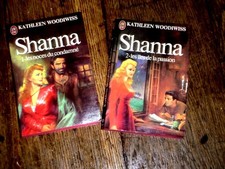 Shanna tome 1 et 2 K. Woodiwis 1980 éditions J'ai Lu