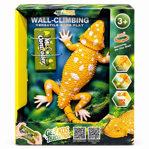 Gecko télécommandé grimpant