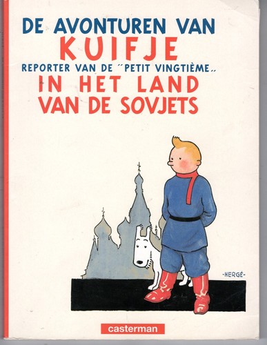 Tintin pays des - au, soviets
