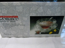 Service Romance à Punch 12 personnes Malaisie 27 pièces jamais servi