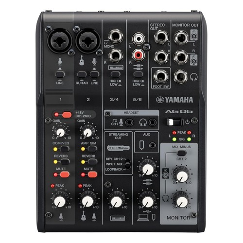 Yamaha live streaming mixer - yamaha,