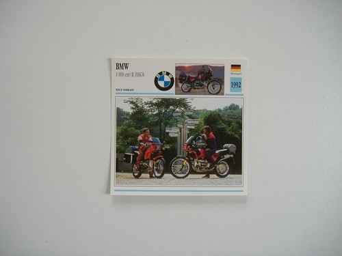 Fiche moto bmw 1000 100 - r,