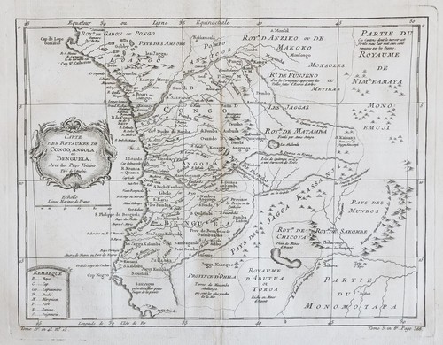 Carte congo angola afrique - carte,