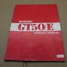 MANUEL REVUE TECHNIQUE D ATELIER SUZUKI GT 50 1979 -> service manual EN ANGLAIS