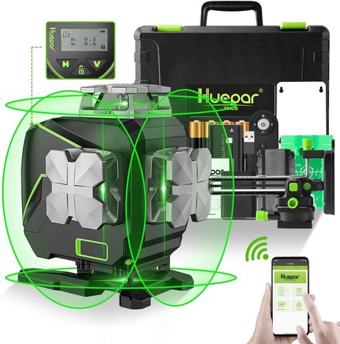 Niveaux laser huepar s04cg - niveaux,