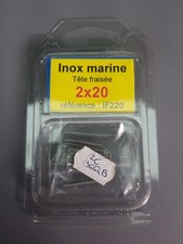 ZC3664B Baron Models IF220 Miniature Model Tools Milled Stainless Screw 2 x 20mm