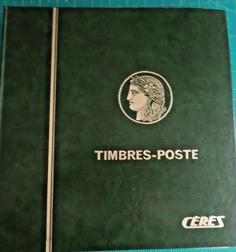 Ref ab19 classeur timbre - classeur,