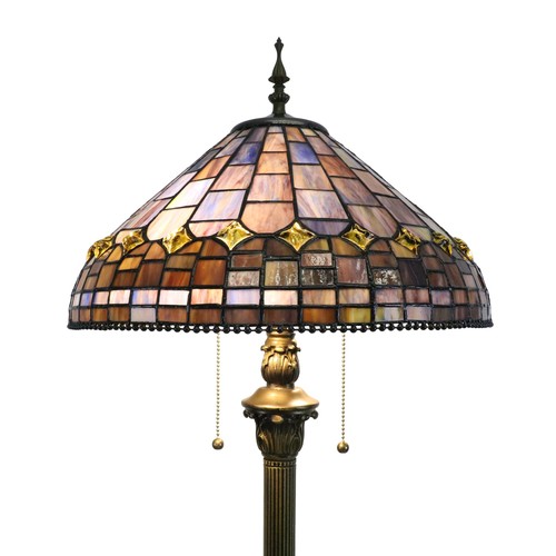Lampadaire tiffany - lampadaire, tiffany,16"