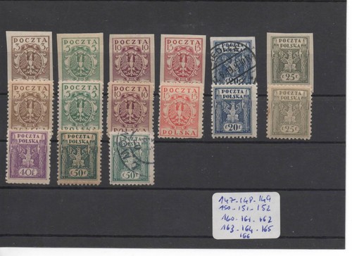 Pologne série timbres - ,, ,