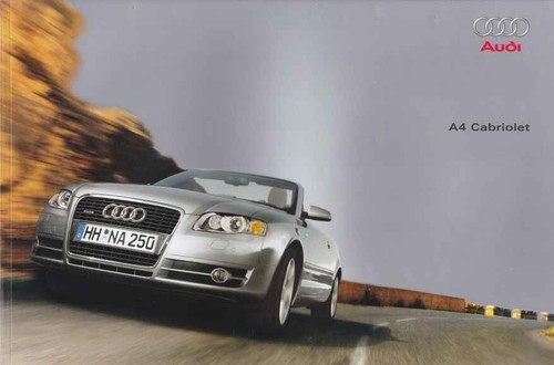Catalogue brochure audi - audi, a4