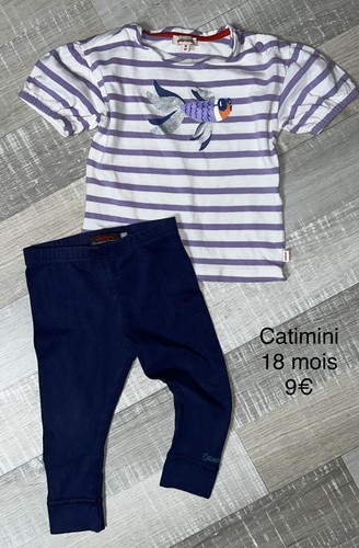 Catimini mois bébé fille - 18,