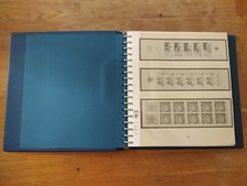 Album timbre Lindner bleu sans