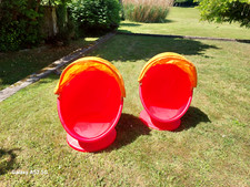 Paire de fauteuils pivotants